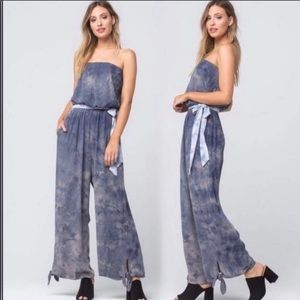 Free People Float On Strapless Jumpsuit